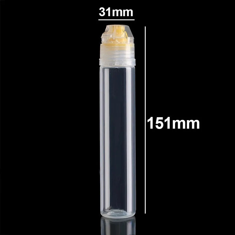 6/1PC 90ML Transparent Non-Drip Honey Dispenser Honey Squeeze Bottle Vinegar Oil Syrup Bottle Pot Storage Container Kitchen Tool Quake