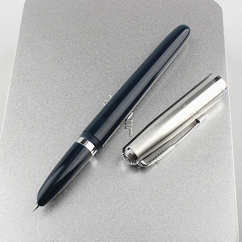 Luxury Quality New Jinhao 86 Classic Fountain Pen School Supplies Student Office Stationary Pens Quake ONE PEN 2 Dark tip Nib 0.38MM