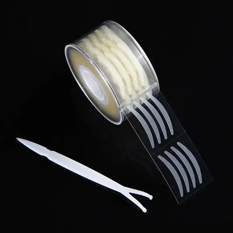 New 600Pcs Magic Big Eyes Self-adhesive Eyelid Sticker Eyelid Lift Strips Invisible Double Fold Eyelid Paste Instant Upper Clear Quake 600Pcs 01 S