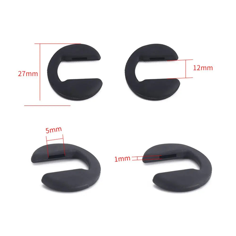 5PCS/Pack Anti-slip Silicone Nose Pads For Glasses Push On Nose Pads Repair Tool For Eyeglass Sunglasses Eyewear Accessories Quake