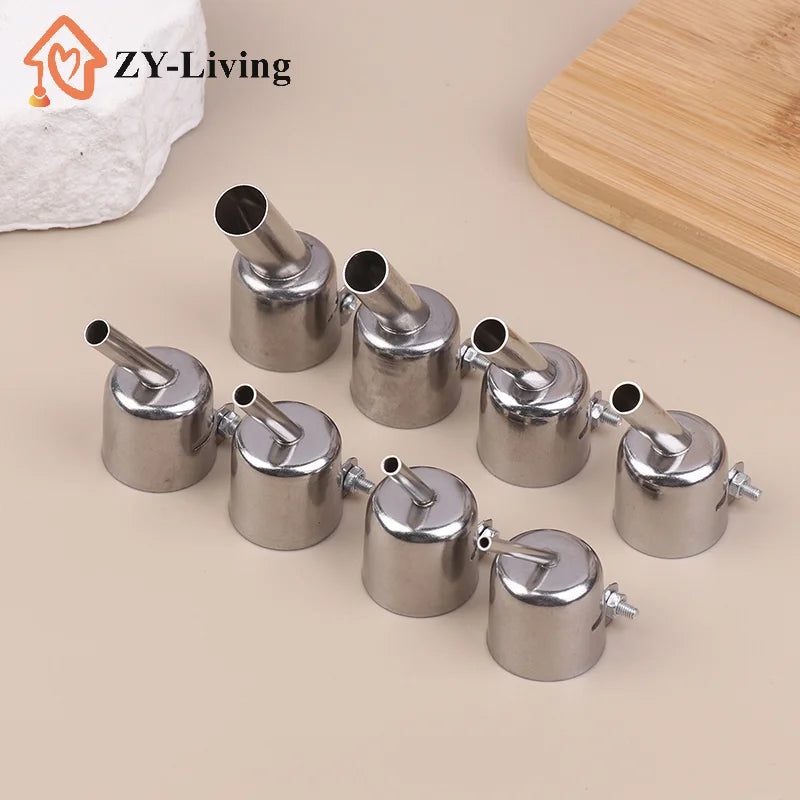 850 3/4/5/6/7/8/10/12MM Hot Air Nozzle 45 Degree Curved Angle Welding Nozzle For 850 Series Hot Air Rework Station Accessories Quake