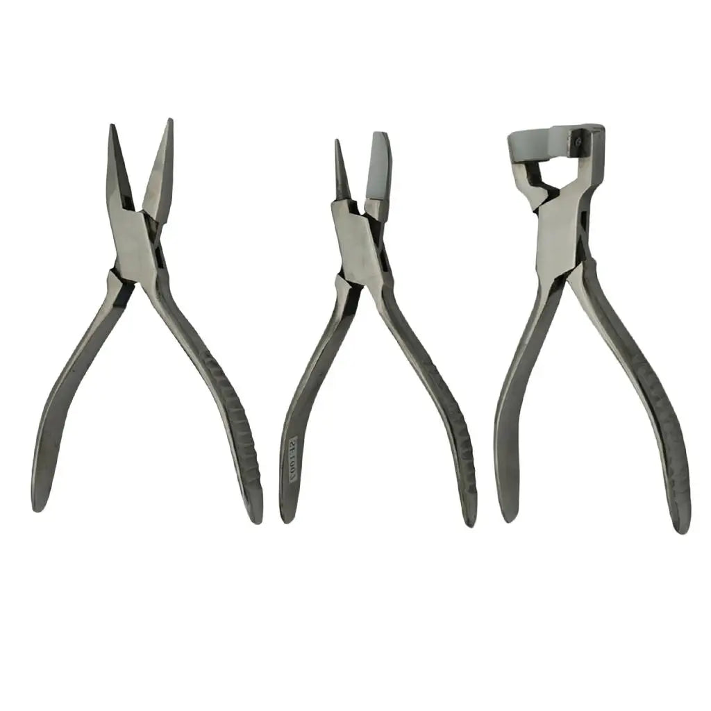 Durable Stainless Steel Jewelry Making Pliers Multipurpose Repair Tools for Beads and Jewelry Accessories Quake