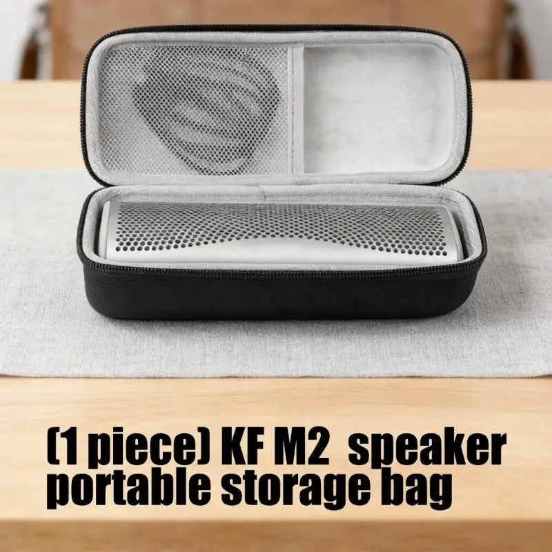 Compact Protective Cover For MUO2 Wireless Speaker With Customize Fit Design And Highly Density EVA Fabric Storage Box K1KF Quake CN