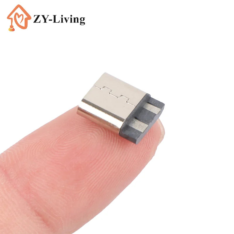 5/20Pcs Type-C 3.1 USB Jack 2Pin Welding Wire Female Connector Straight For Mobile Phone Charging Port Charging Socket Interface Quake