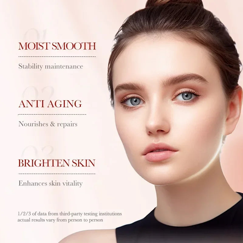 SADOER Anti-Wrinkle Essence Skin Rejuvenation Firming Moisturizing Ganoderma Lucidum Dragon Blood for Healthy Glowing Skin Quake