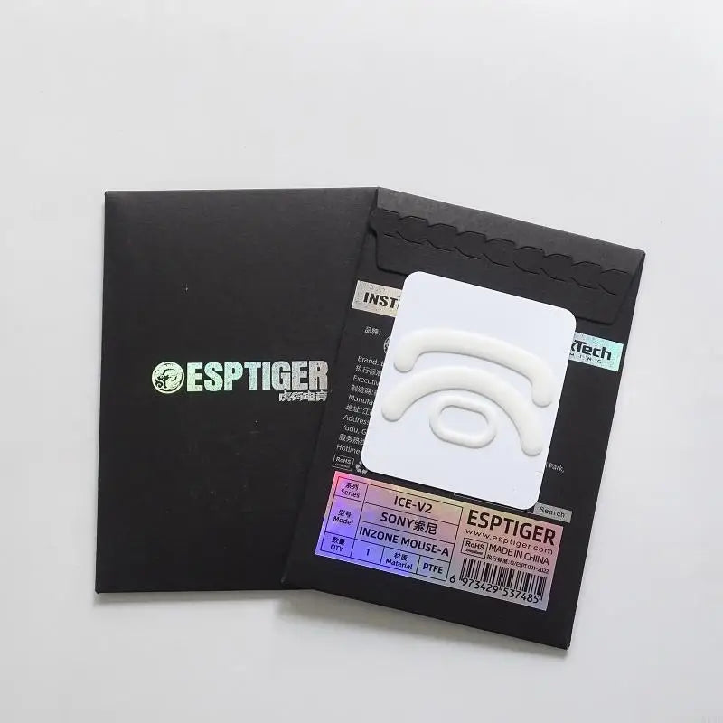 Esportstiger Ice Mouse Skates Stickers Mouse Feet Pad Round Glides Curveds Edges for MOUSE-A Mouse K1KF Quake