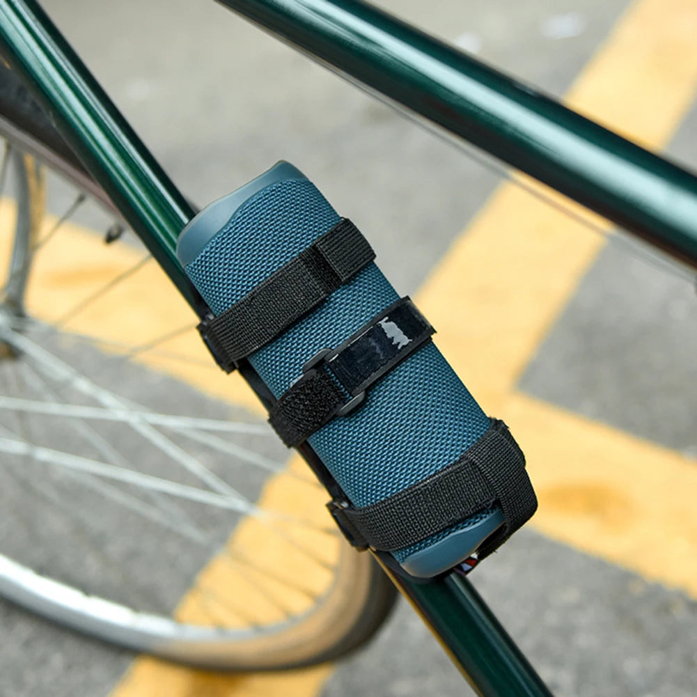 Multi-purpose Bike Mount Holder for Water Cups and Speakers Durable Nylon Elastic Band Suitable for 1.5-3.5 Inch Diameter Quake