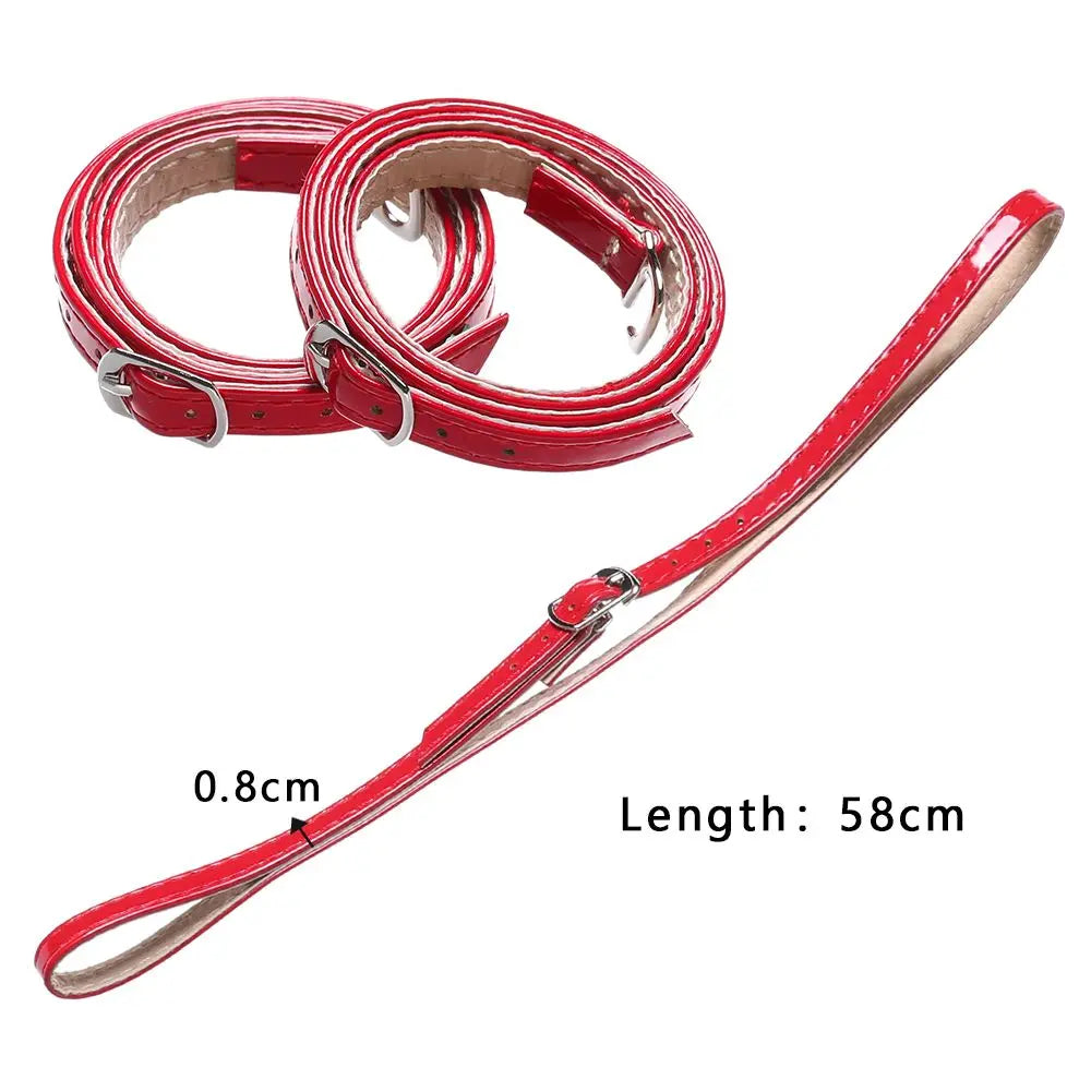 Adjustable Foot Care Accessories Shoe Lace Tie Anti-skid Straps Bundle Shoelace PU Leather Shoelace Ankle Shoe Belt Quake