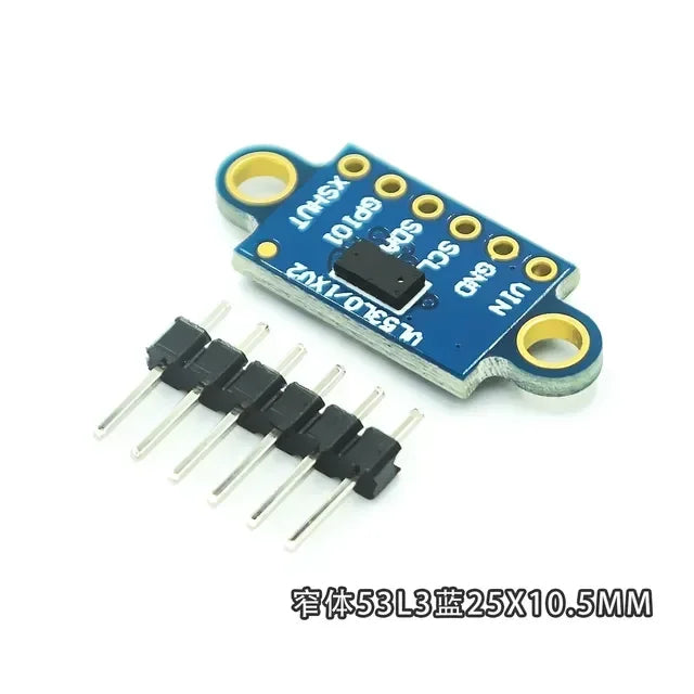 VL53L3CX Time-of-Flight ToF Laser Ranging Sensor Module Breakout 3M 940nm IR Laser Distance I2C IIC For Arduino Quake 1