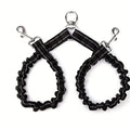 Pet Dog Double Leashes - No Tangle Dog Leash Coupler, Comfortable Shock Absorbing Reflective Bungee Lead for Nighttime Safety Quake Default Title