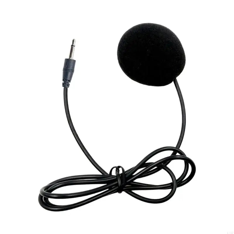 Helmet Single Speaker Earphone, 3.5mm 1m Cable, Ear Pocket Fit, Route Voice, Music and Call Sound for Road Use K1KF Quake straight head CN