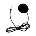Helmet Single Speaker Earphone, 3.5mm 1m Cable, Ear Pocket Fit, Route Voice, Music and Call Sound for Road Use K1KF Quake straight head CN
