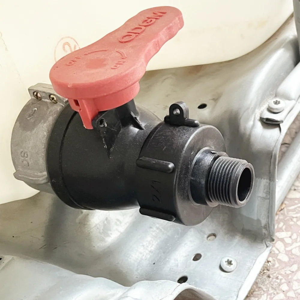 S60 IBC Ton Barrel Connector IBC Plastic IBC Tank Adapter Fine Thread Accessories Hose Connector Ton Barrel Quake