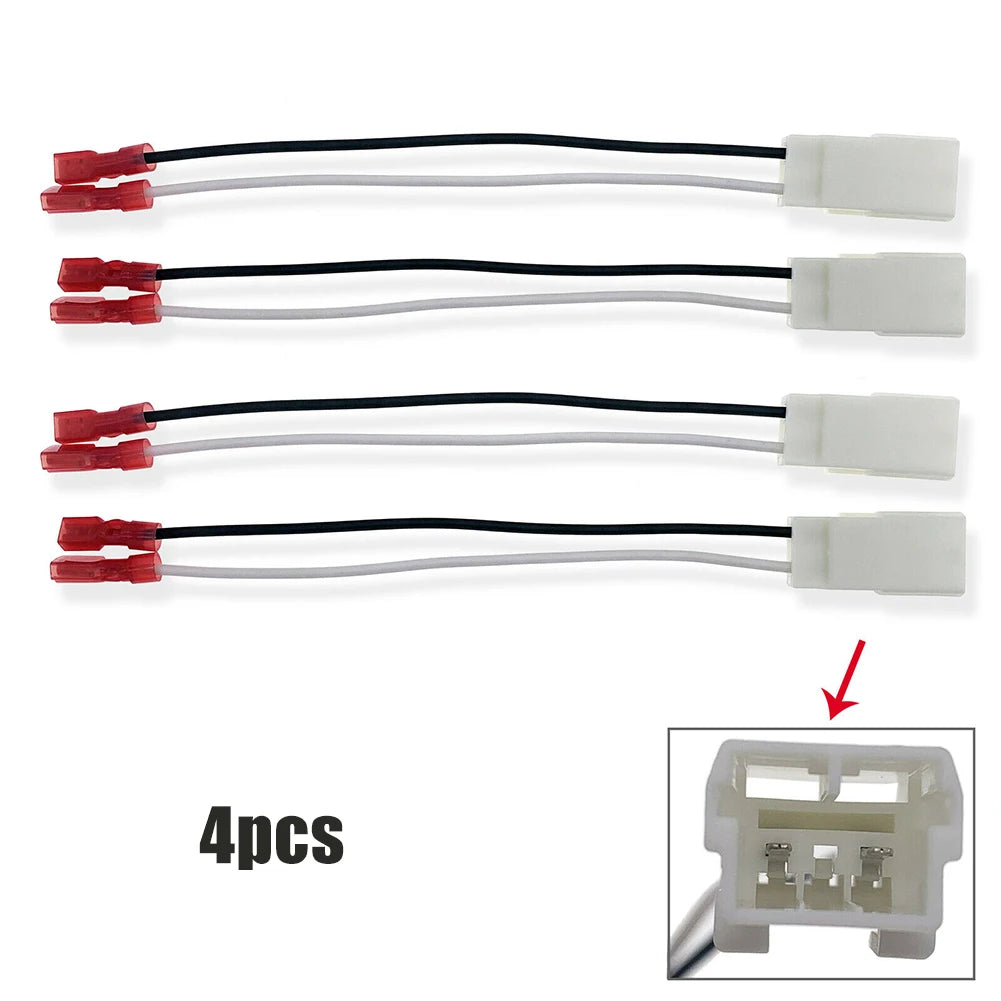 Wiring Harness Car Accessories Speaker Adapter Wiring Harness With Insulating Plastic Pipe For Dodge for ram For Jeep for Quake