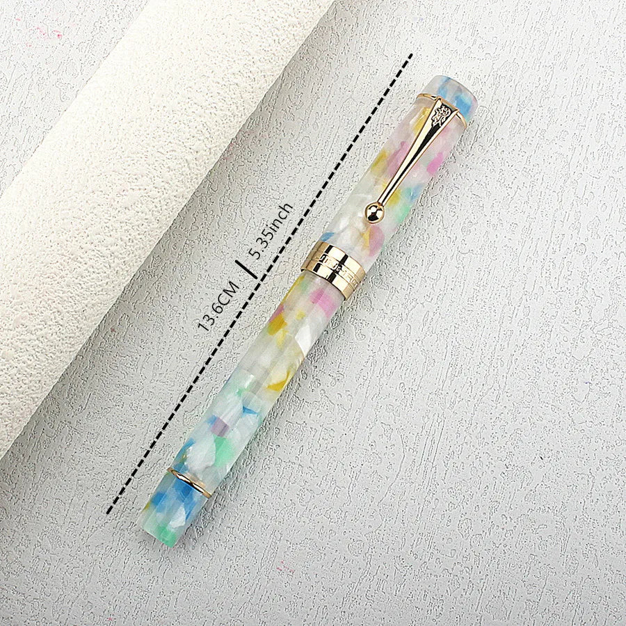 Jinhao Century 100 Elegant Calligraphy Pen - Ergonomic Design, Twist Cap, Fine Nib (M/F/EF) - Ideal for Daily Office Use Quake