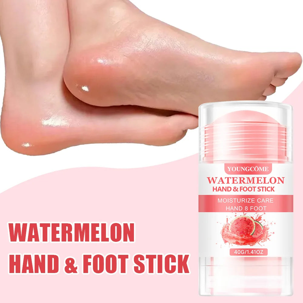 Ultra-Hydrating Watermelon Foot Cream For Softening Dry Cracked Feet Gentle Exfoliation Daily Foot Care Quake