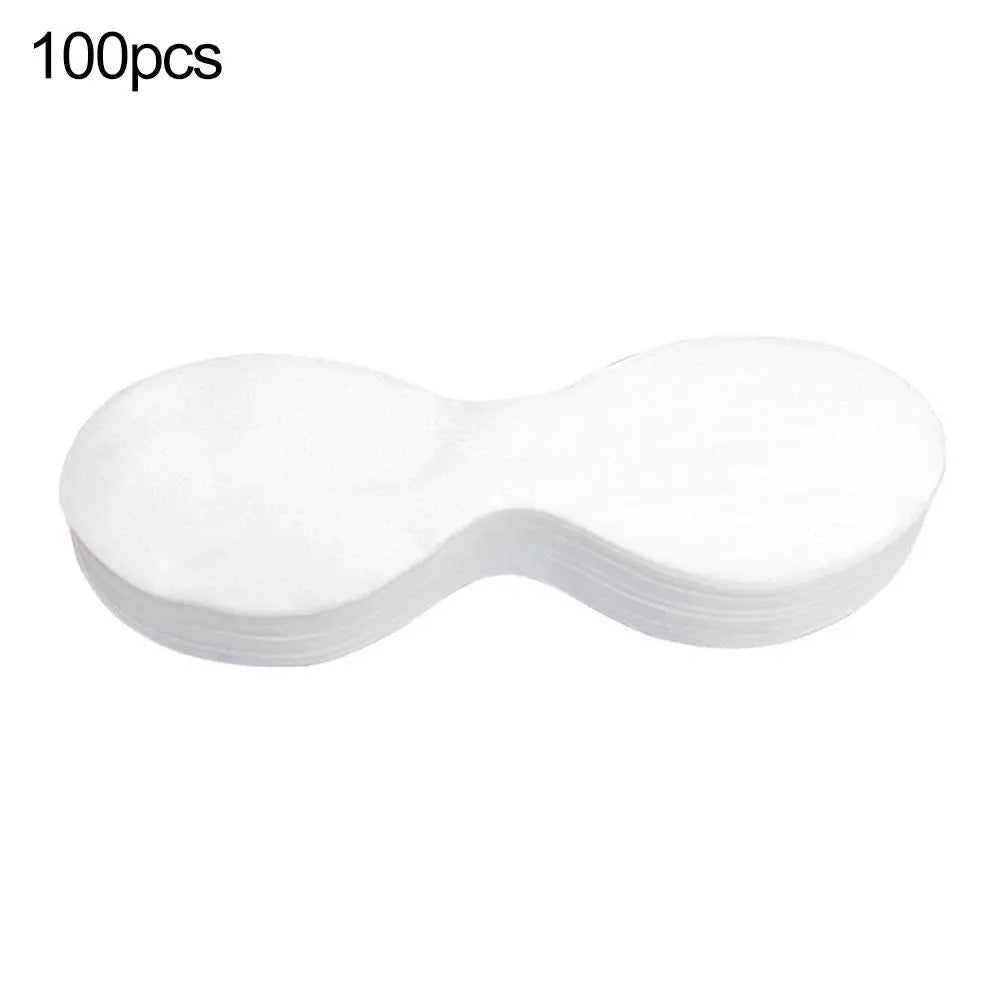 100/200/400PCS Disposable Eye Mask Paper Patches Ultrathin Natural Cotton Paper Eye Pads for Women Spa Eye Patches Sheets Makeup Quake 100pcs