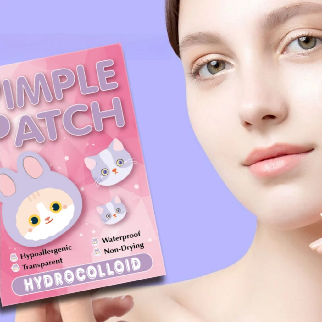 600pcs Cartoon acne patch, cute cat-shaped facial concealer acne patch, safe, non-toxic, Quake
