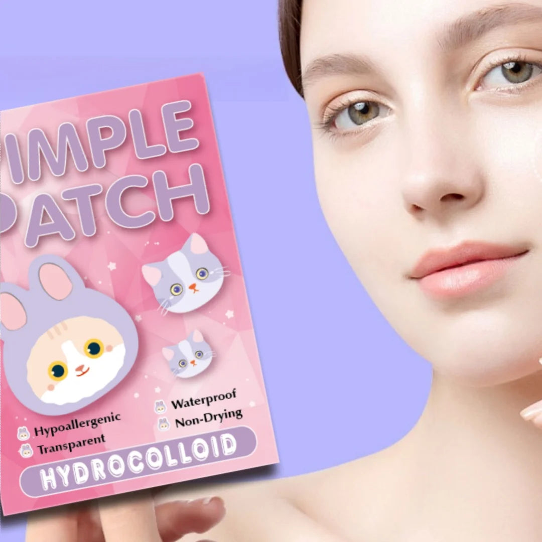 600pcs Cartoon acne patch, cute cat-shaped facial concealer acne patch, safe, non-toxic, Quake