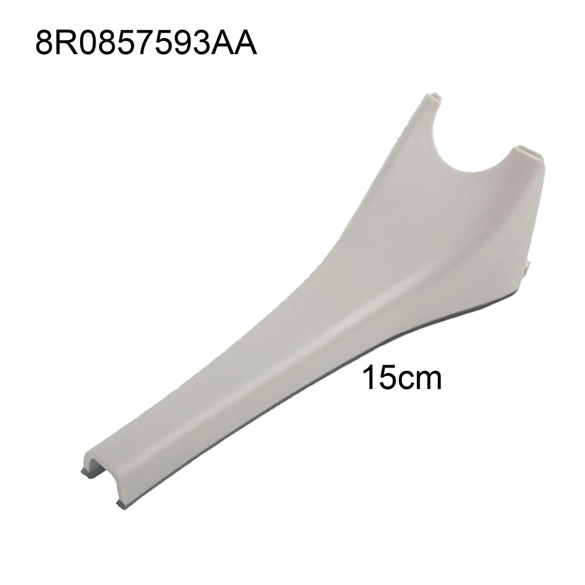 15cm Rear View Mirror Trim Cover 8R0857593AA Compatible with For Q5 For Q7 For A3 For A7 For RS7 Direct Replacement Quake A