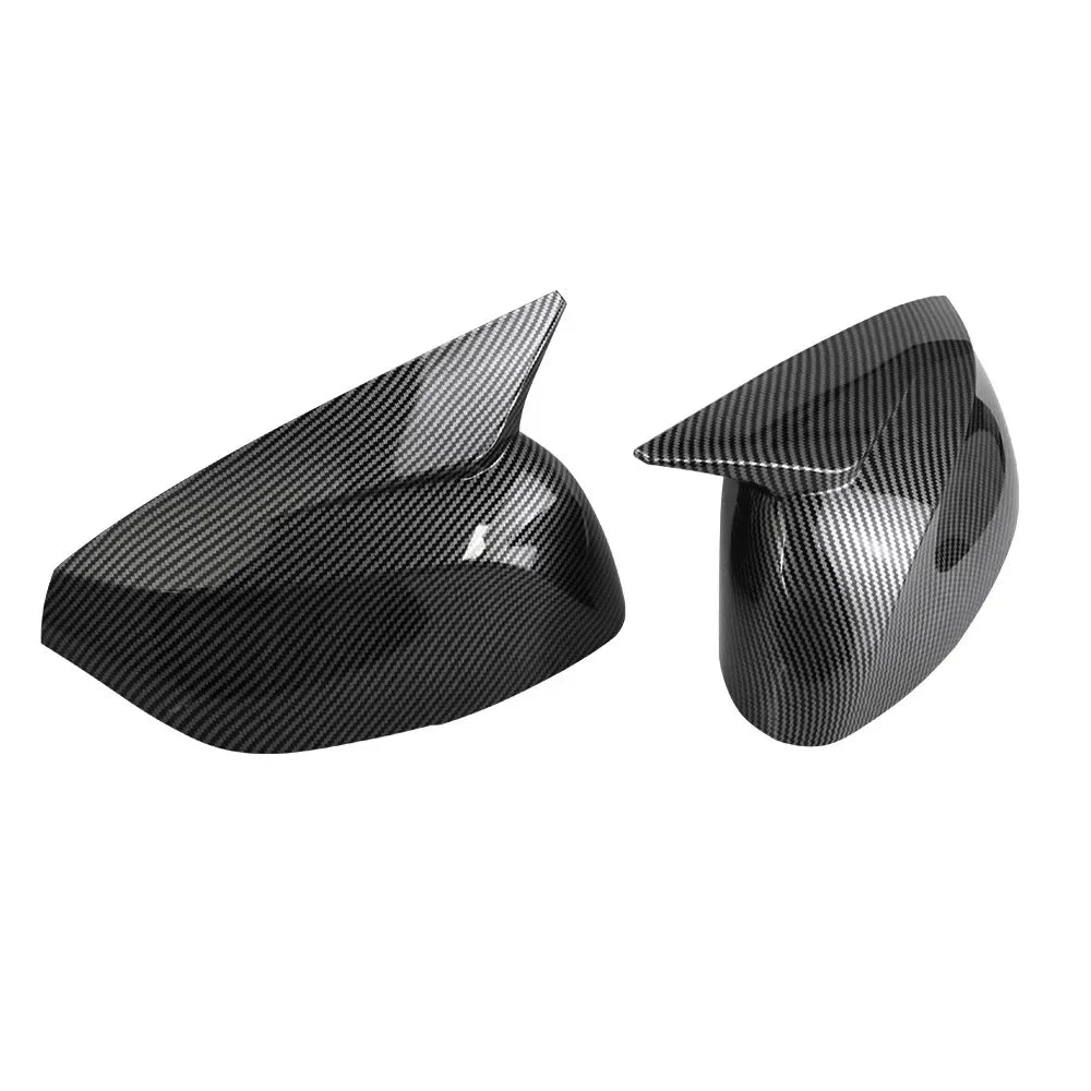 For Infiniti QX50 QX55 2019-2024 2x Car Sticker Rearview Side Mirror Cover Wing Cap Exterior Case Trim Accessories Vehicle Decor Quake