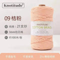 3mm Macrame Cord 100m – Waxed Polyester Rope for DIY Crafts