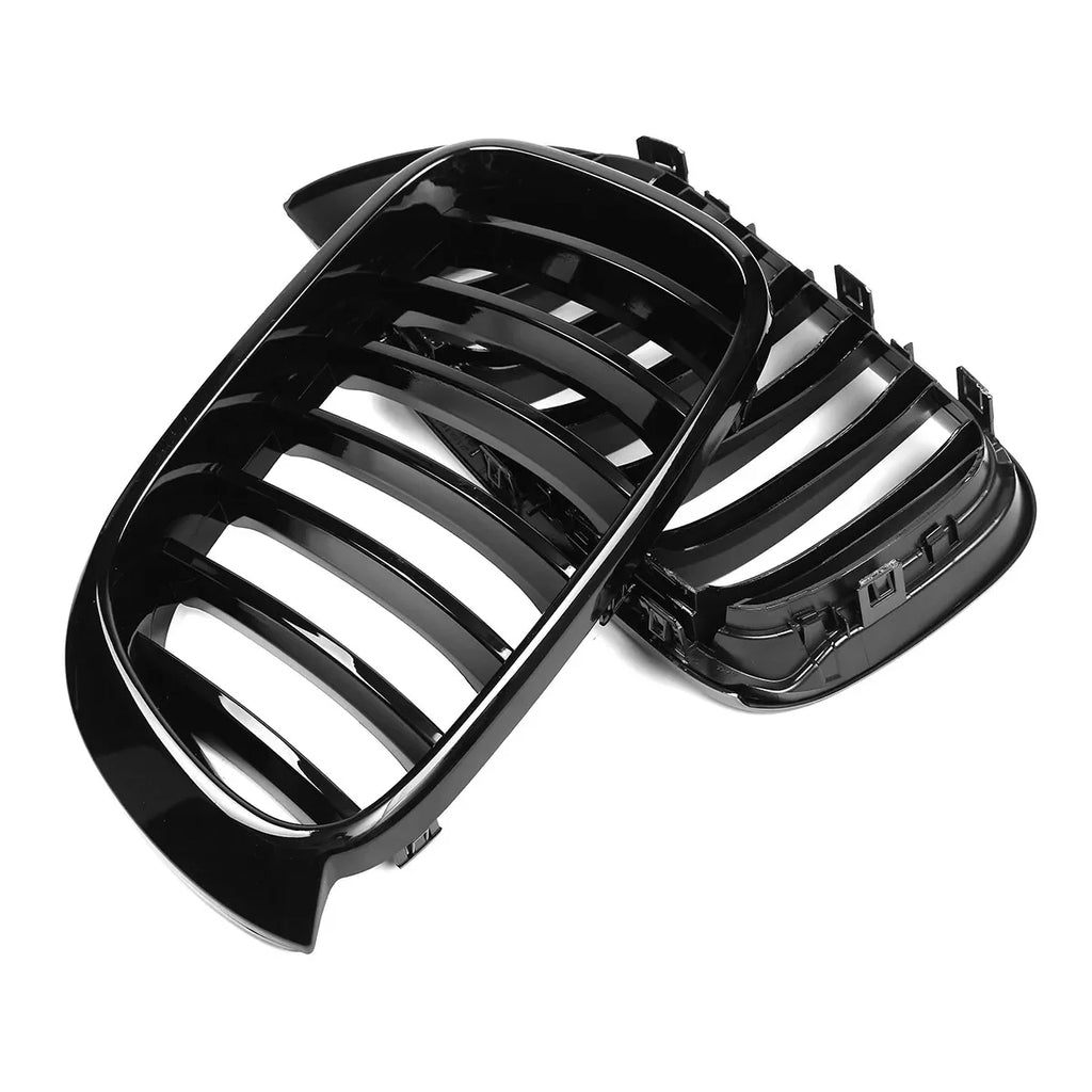 For BMW X3 F25 X4 F26 2014 2015 2016 2017 Car Grille Front Bumper Sport Kidney Racing Grill Black Accessories Replace Parts Quake