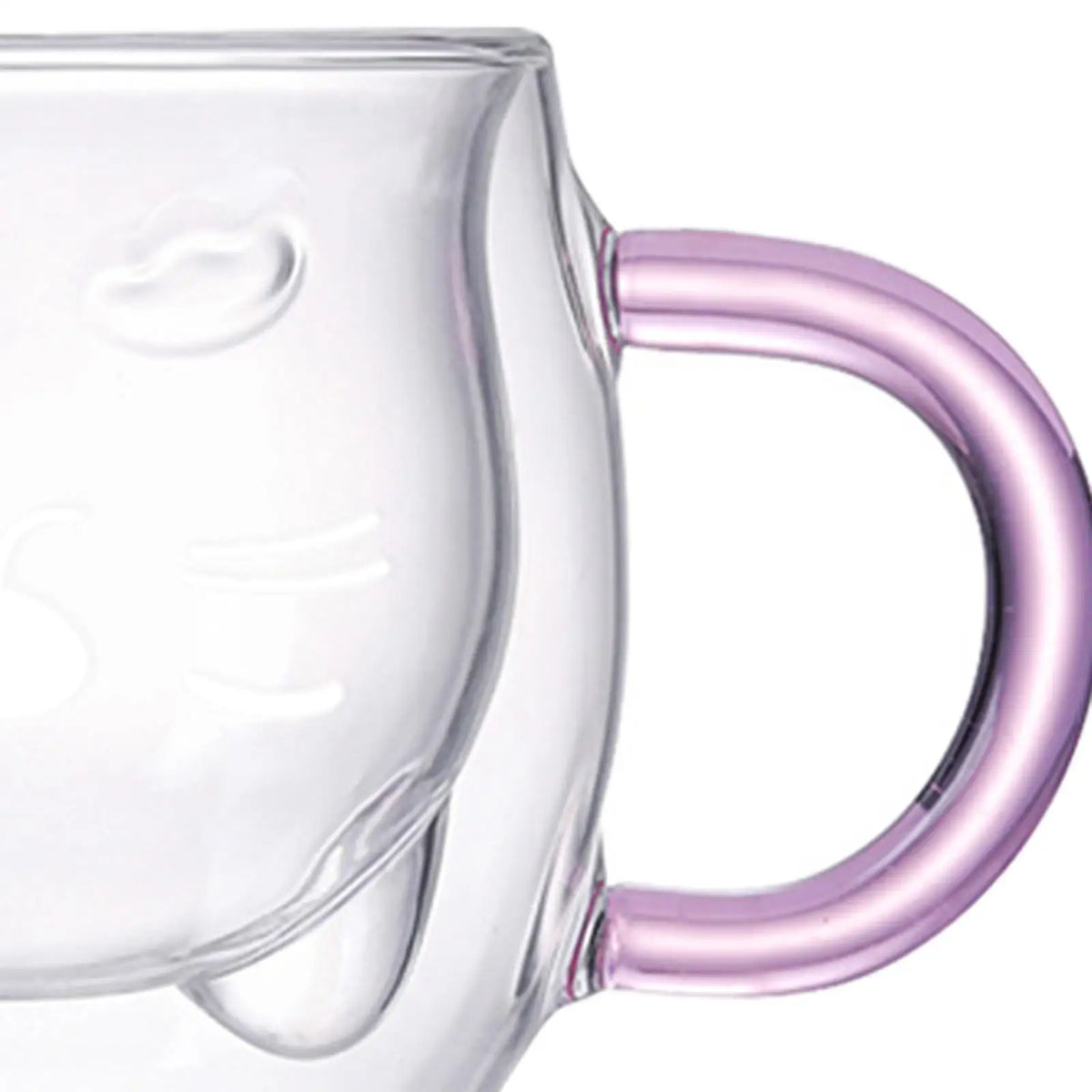 Glass Cup Heat Resistant Borosilicate Glass -Proof Anti-Scalding Cup for Cocktail Quake