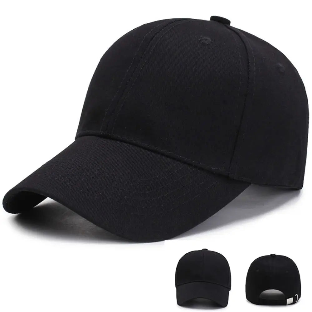 Casual UV Protection Adjustable Peaked Cap Sports Cap Cotton Baseball Cap Summer Hat Quake