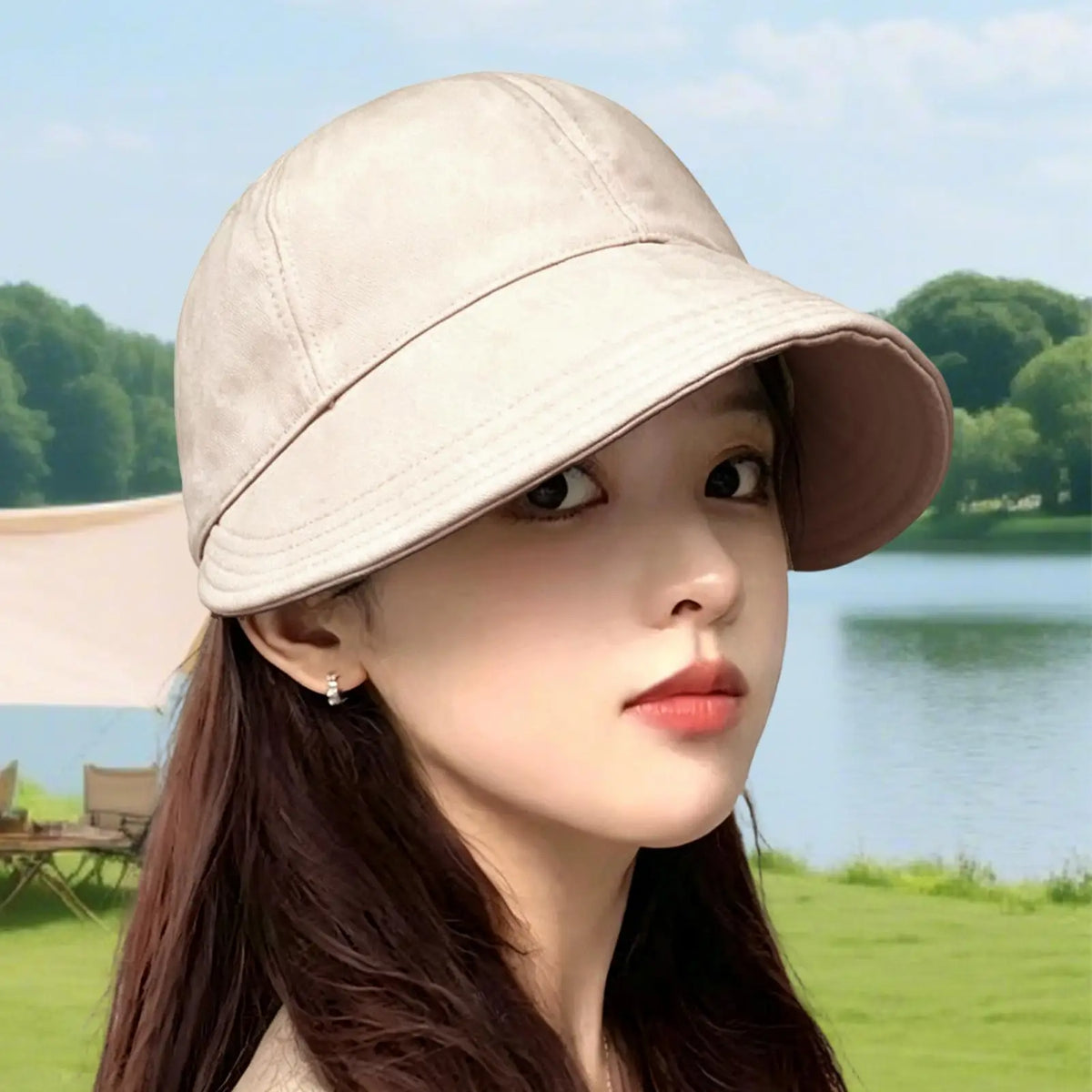 Womens Sun Hat Adjustable Wide Brim Breathable Lightweight Summer Sports Hat with Face Cover Hook for Camping Hiking Fishing Quake