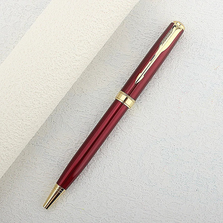 High Quality Multiple Colour Metal Ballpoint Pens Administrative Office Stationery Luxurs Blue Ink Quake