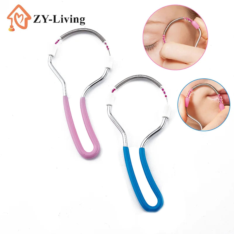 1PCS Safe Handheld Spring Roller Facial Hair Removal Epilator Beauty Epilator Quake