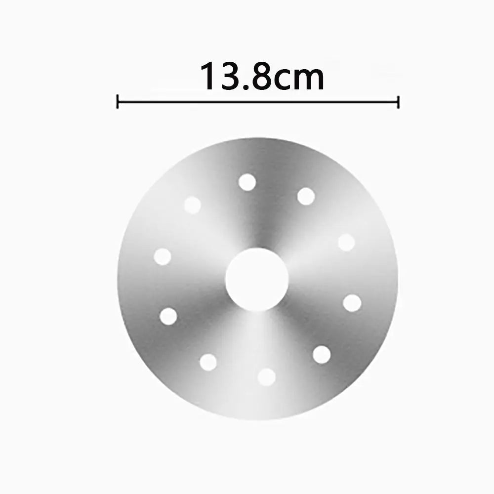 Stainless Steel Induction Cooker Heat Diffuser Saucepan Cooking Hob Heat Conduction Plate Converter Tool Cookware Parts Quake 13.8CM