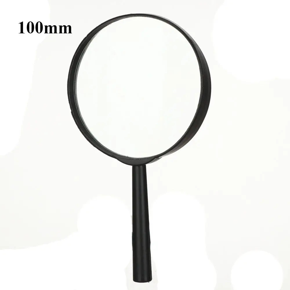 Mini Pocket 40/50/60/75/90/100/110/130mm Insect viewer Reading Glass Lens Hand Held Magnifier Jewelry Loupe 1~6X Magnifying Quake 100mm