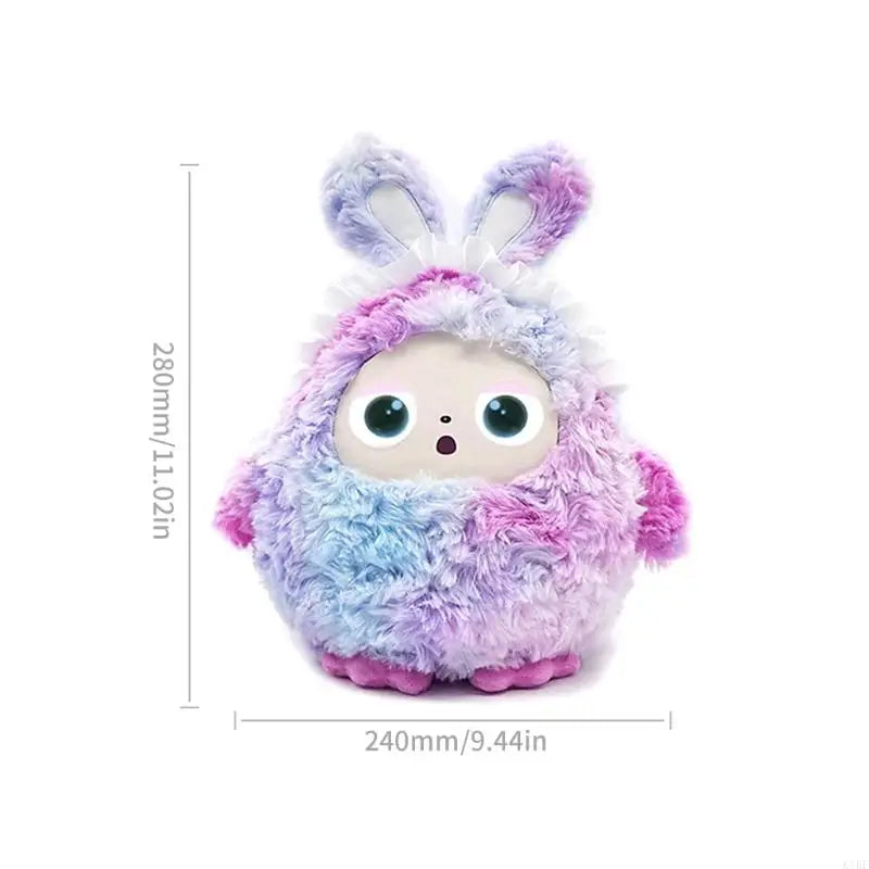 Educational Interactive Plush Toy with Bilingual Learning Game Soothing Sound and Safe for Toddlers Development K1KF Quake