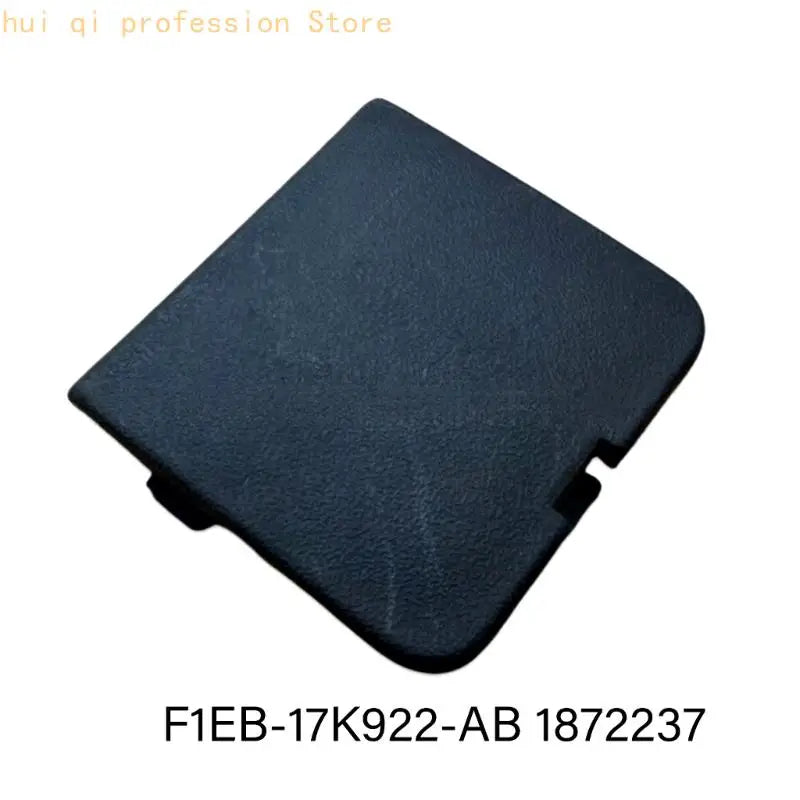 Rear Tow Hook Opening Cover, F1EB-17K922-AB 1872237 Black ABS Bumper Trim Cap H8WE Quake
