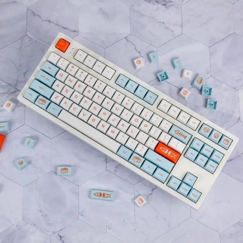 XDA Profile Keycaps PBT Material Heat Resistant And AntiWear For Enhances Typing K1KF Quake