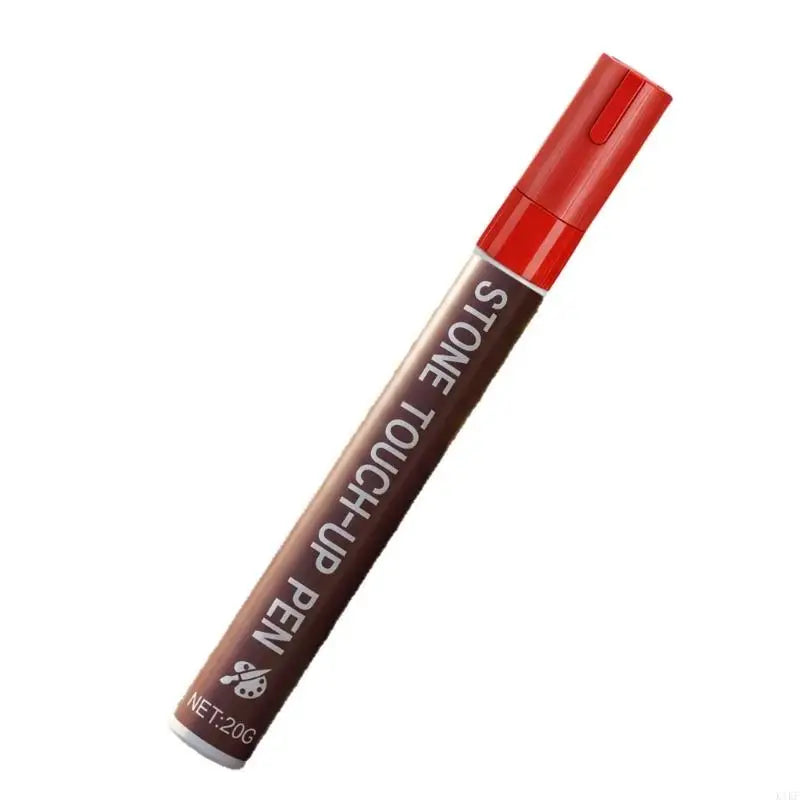 Outdoor Stone Monument Paint Pen Waterproof Sunproof Paint Marker For Drawing Coloring On Gravestones And Tombstone K1KF Quake Red CN