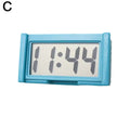 Digital Car Clock Small Car Dashboard Clock Self Adhesive Stick Mini Digital Clock Car Accessories For Vehicles Accessories Quake C