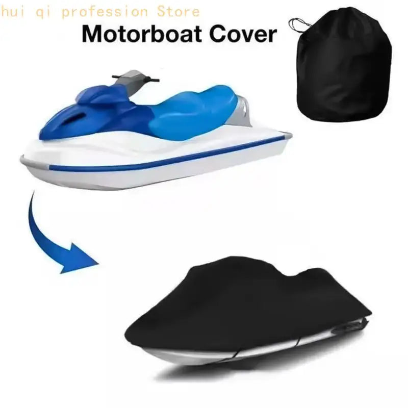 Universal Fit Watercraft Cover with Waterproof & Tear Resistant Fabric for Stand Up To Three Seater Watercraft H8WE Quake