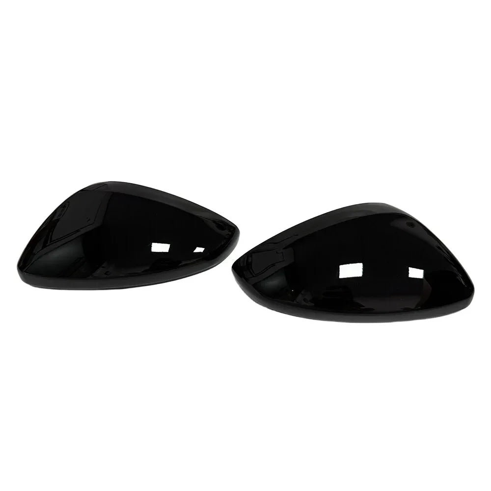 For Peugeot 208 2008 2019-2025 Car Replacement Rearview Side Mirror Cover Wing Cap Exterior Case Trim Accessories Vehicle Decor Quake