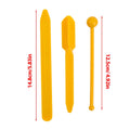 10/1Set Caulking Tools Caulk Finishing Tool Kit for Bathroom Floor Kitchen Wall Tile Gaps Epoxy Grouting Sealing DIY Hand Tool Quake 1Set-3PCS 3Set