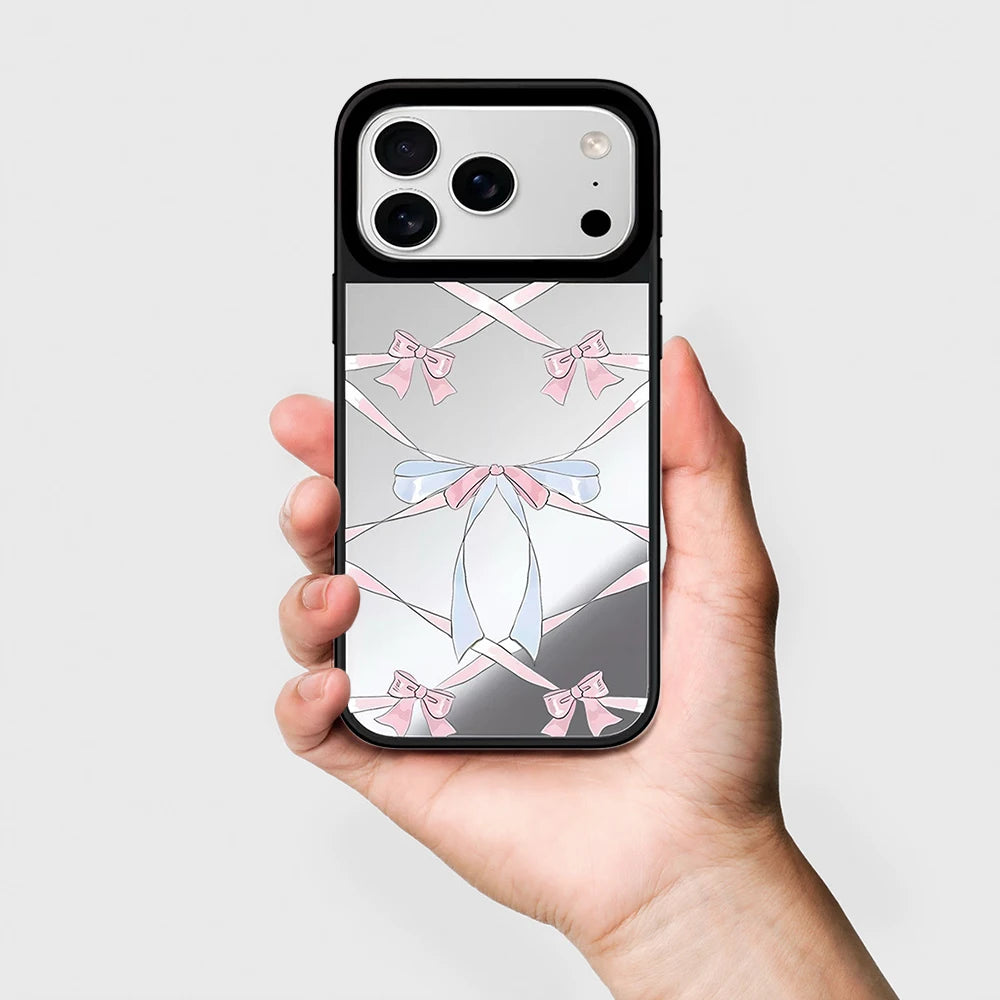 6090479 Mirror Surface Magnetic Phone Case Cover for IPhone 12 13 14 15 16 17 18 Pro Max Case Quake