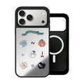 6082520 Mirror Surface Magnetic Phone Case Cover for IPhone 12 13 14 15 16 17 18 Pro Max Case Quake mirror (MagSafe) iPhone 15 Pro Max