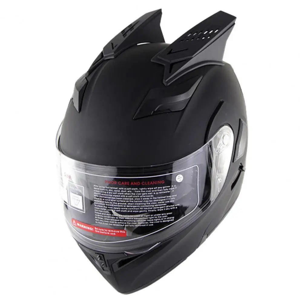 A Pair Lightweight Motorcycle Helmet Horns Decorative OX Horn Shape Helmet Accessories Lightweight Helmet Accessories Quake