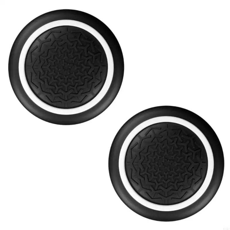 Shock Absorption Protective Silicone Thumbstick Caps Fit for Controller Customizable Color Option Soft Surfaces K1KF Quake White circle China Mainland