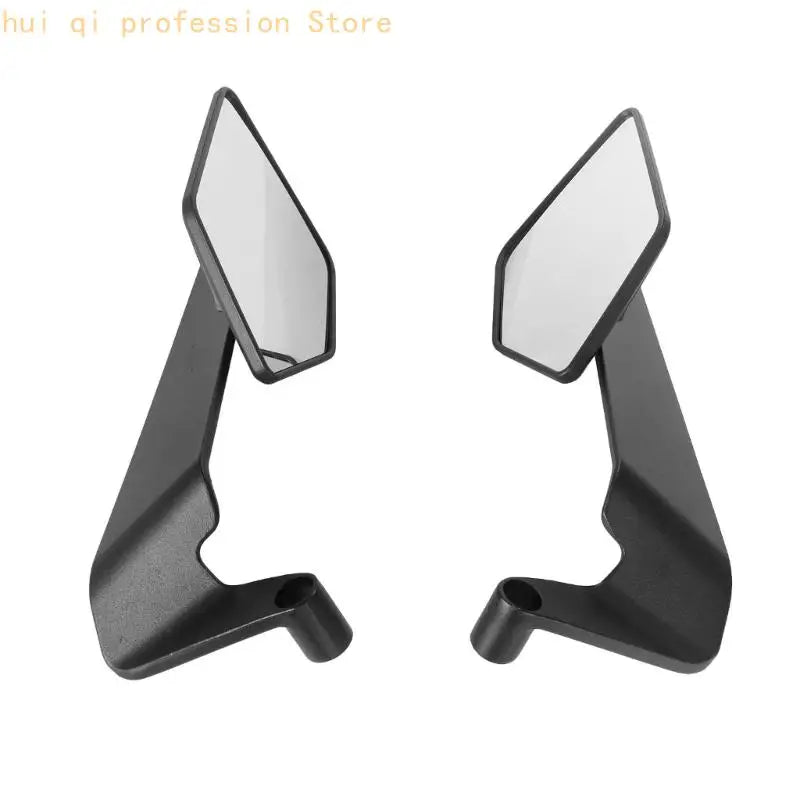 Motorcycle Blade Mirror Pair Universal Compatibility Strong Construction Easy Installation H8WE Quake CN