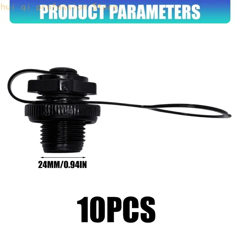 Boat Inflation and Deflation Valves with Threaded Plastic Bodies H8WE Quake