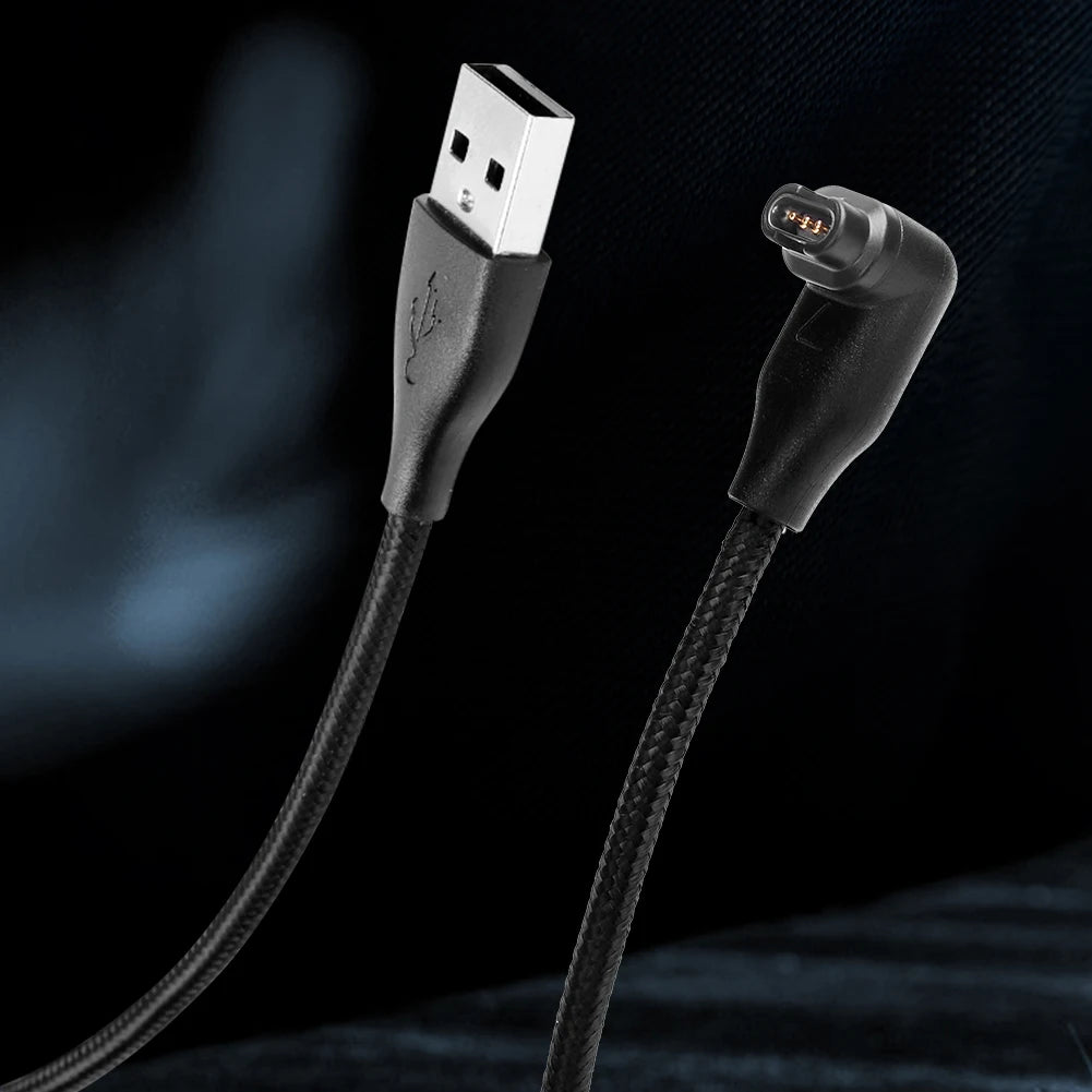 New For Garmin Fenix 7 7S 7X 6 6S 6X 5 5X 5S Vivoactive 3 Forerunner 945 935 245 Instinct 2 USB Charging Cable Data Cord Charger Quake
