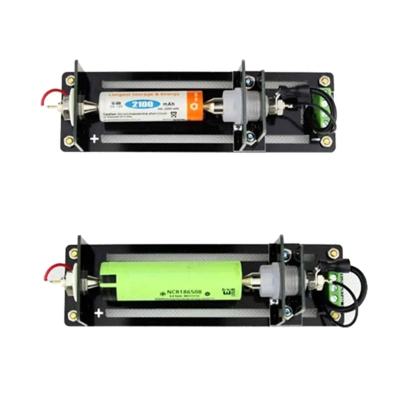 Versatile 4 Wire Battery Resistance Capacity Test Holder for 21700,26650,18650, AA,AAA Batteries A+/A- ;V+/V- Interfaces K1KF Quake